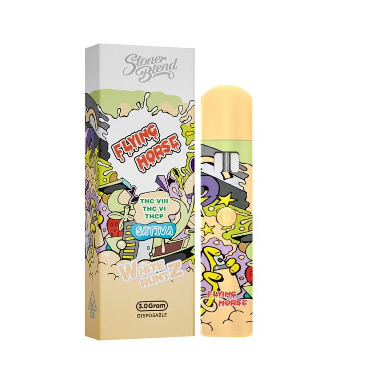 Flying Horse Stoner Blend Delta 6 - Delta 8 - THC-P Disposable - 3 Grams - Image 11