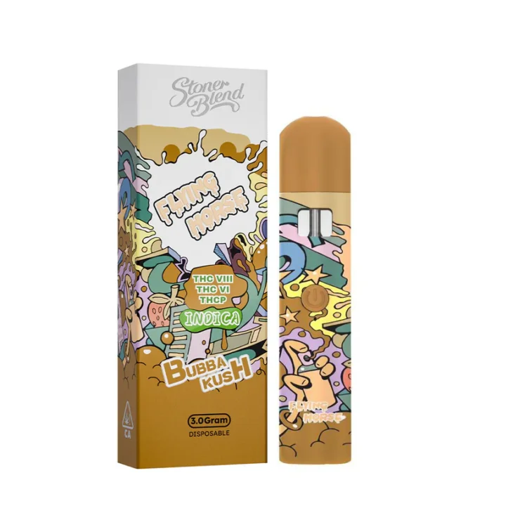Flying Horse Stoner Blend Delta 6 - Delta 8 - THC-P Disposable - 3 Grams - Image 8