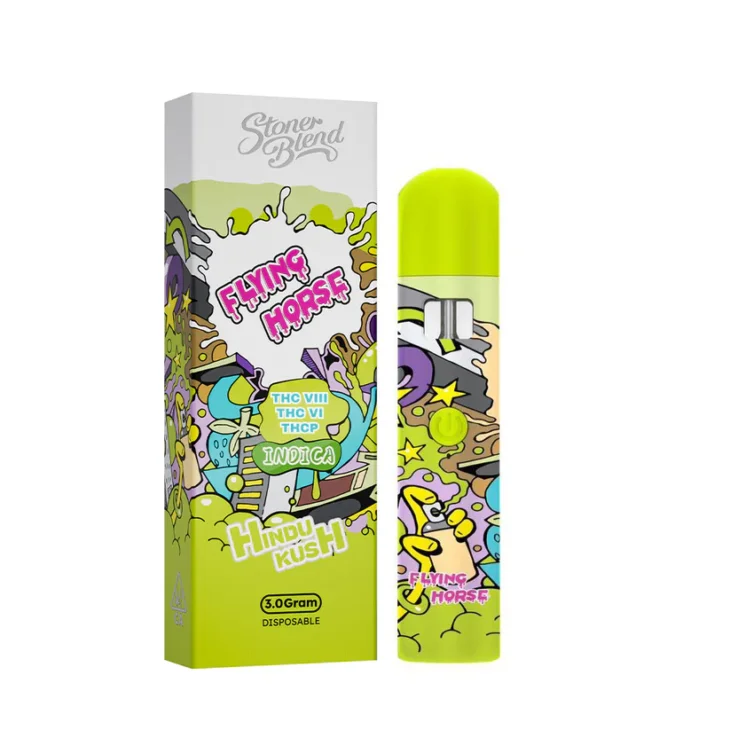 Flying Horse Stoner Blend Delta 6 - Delta 8 - THC-P Disposable - 3 Grams - Image 7