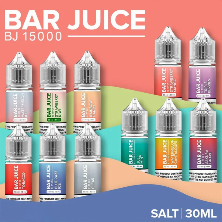 Bar Juice BJ15000 Salts 30mL [Buy 4 Get 1 Free]