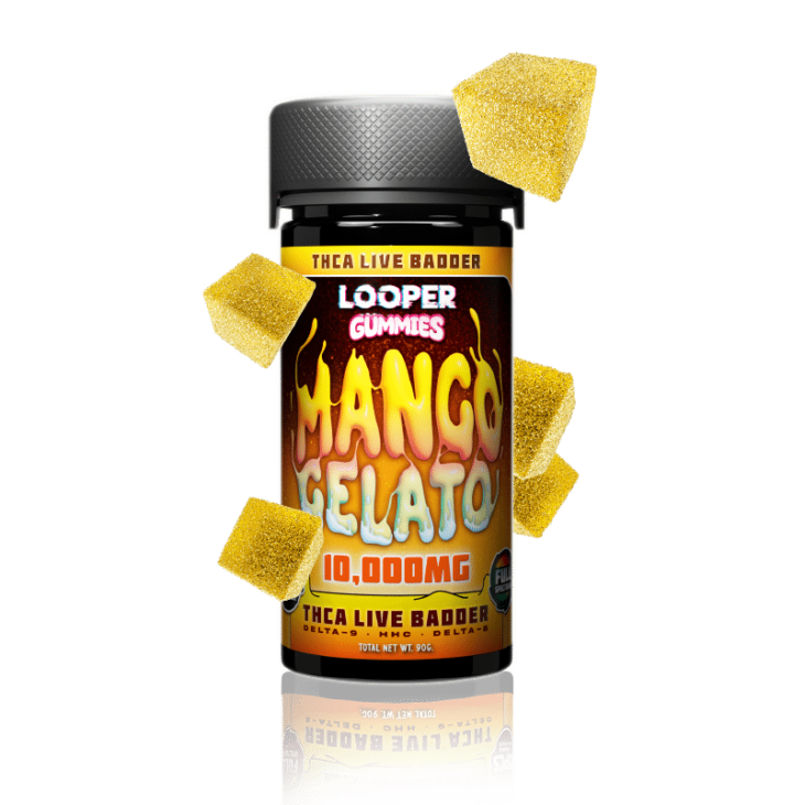 Looper - Delta 8 - Delta 9 - THC-A - HHC - Gummies - 10000mg - 20 Counts Per Jar - Image 6