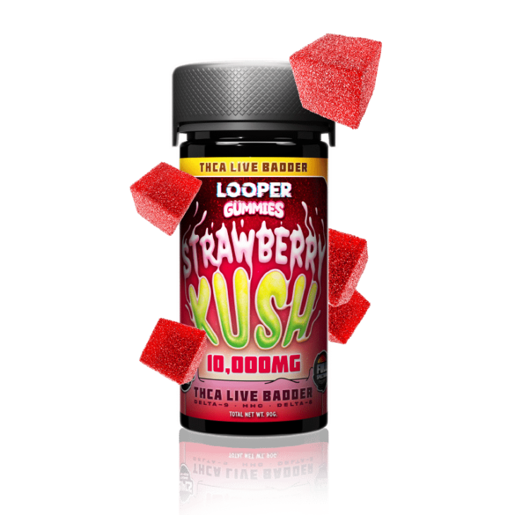 Looper - Delta 8 - Delta 9 - THC-A - HHC - Gummies - 10000mg - 20 Counts Per Jar - Image 7