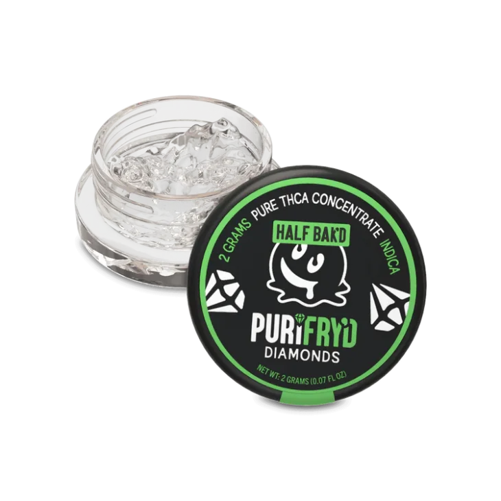 Half Bakd - Purifryd Diamond - THC-A - Dab - 2 Grams - Image 4