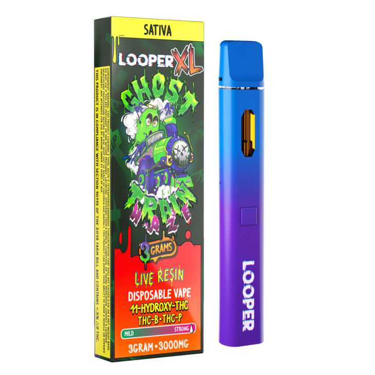 Looper XL Lifted Series Live Resin Disposable - 3 Grams - Image 9