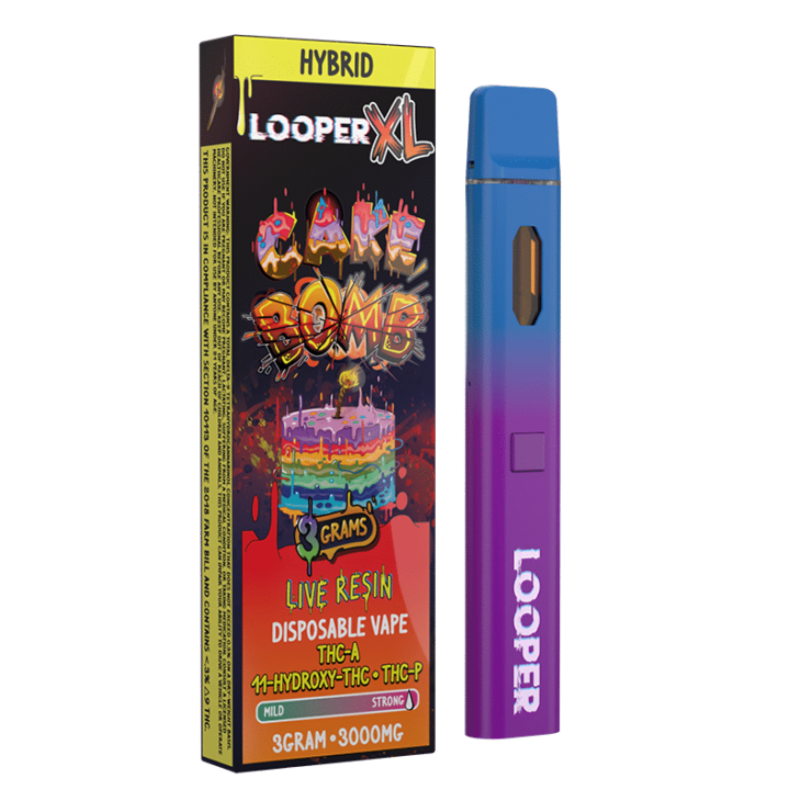 Looper XL Lifted Series Live Resin Disposable - 3 Grams - Image 6