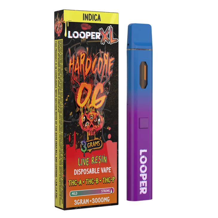 Looper XL Lifted Series Live Resin Disposable - 3 Grams - Image 10