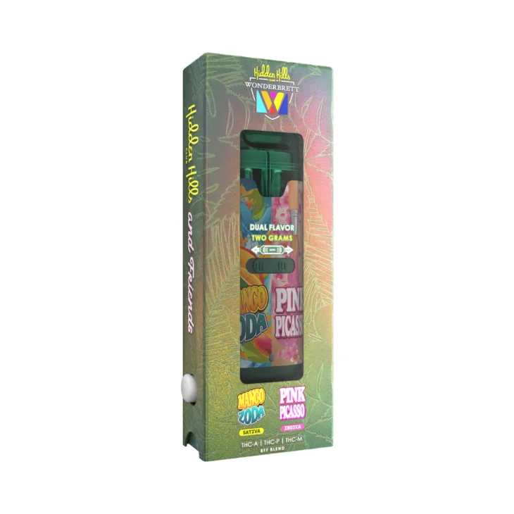 Hidden Hills - Friends - THC-A - THC-M - THC-P - Disposable - 2ml - Dual Flavor - Image 3