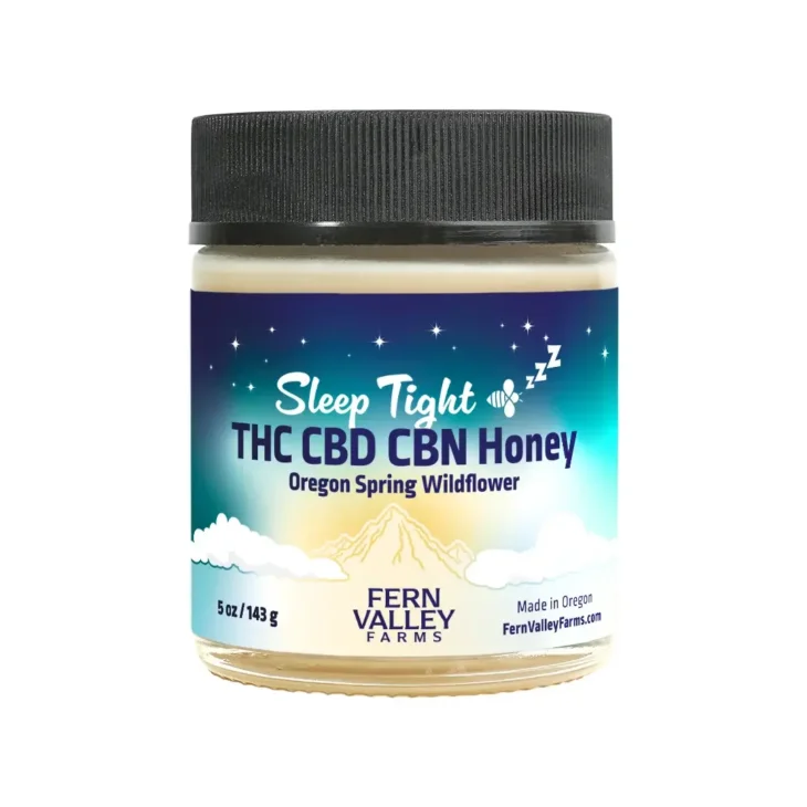 THC CBD CBN SLEEP TIGHT HONEY 5 OZ