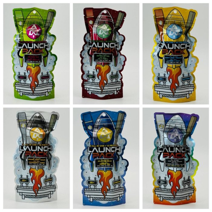 Astro Eight Launchpack HTe - Thc-V - Thc-Jd - 1 Gram Disposable - 1 Gram Preroll