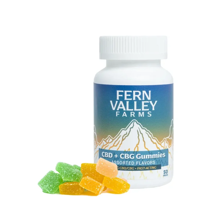 CBD + CBG Gummies | 25mg | Fast-Acting