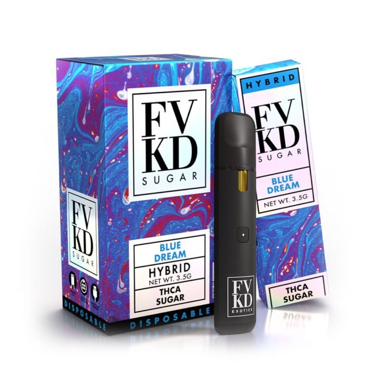 FVKD Exotics LIVE Rosin Sugar THC-A Disposable - 3.5 Grams - Image 5