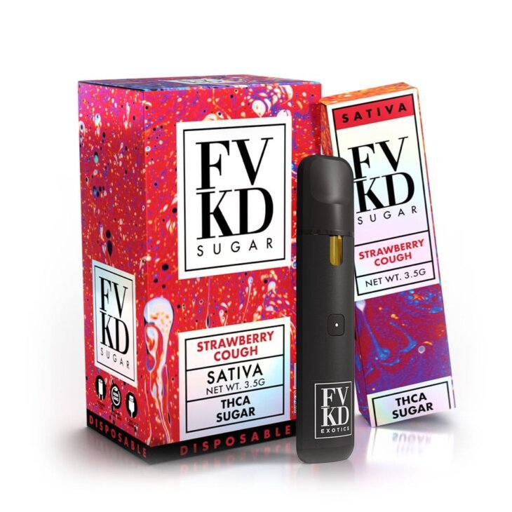 FVKD Exotics LIVE Rosin Sugar THC-A Disposable - 3.5 Grams - Image 7