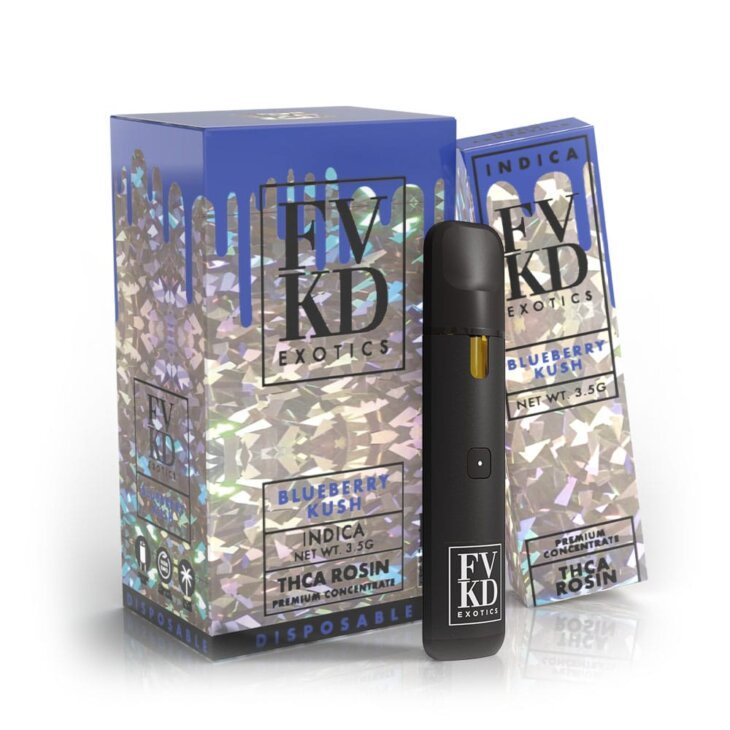 FVKD Exotics LIVE Rosin Sugar THC-A Disposable - 3.5 Grams - Image 8