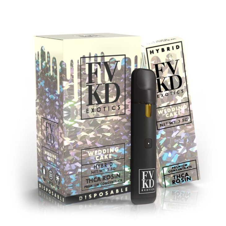 FVKD Exotics LIVE Rosin Sugar THC-A Disposable - 3.5 Grams - Image 12