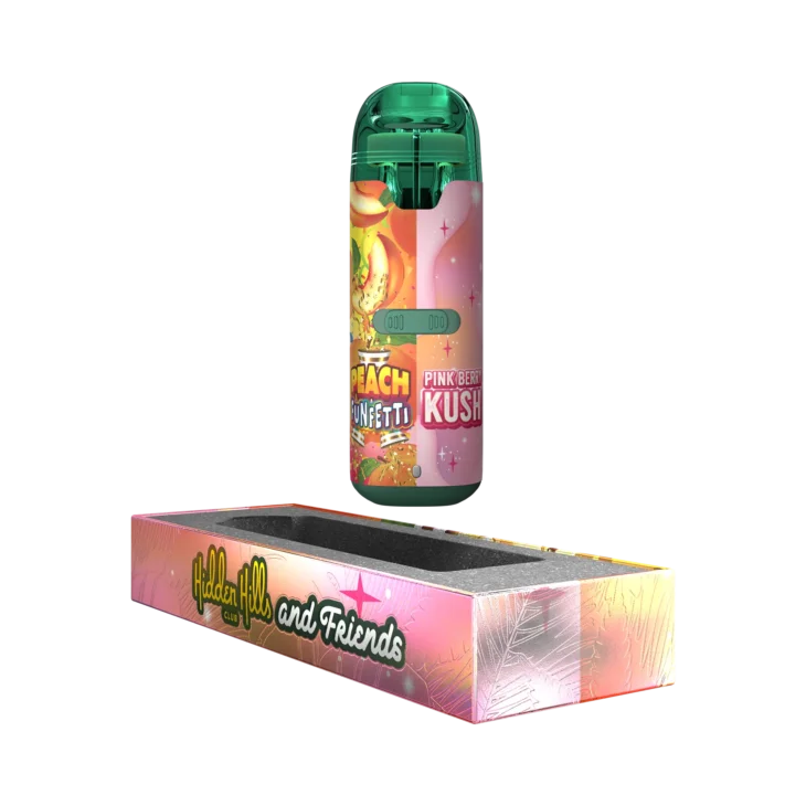 Hidden Hills - Friends - THC-A - THC-M - THC-P - Disposable - 2ml - Dual Flavor - Image 7