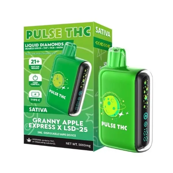 Pulse THC-A Liquid Diamonds Disposable 5G - Image 7