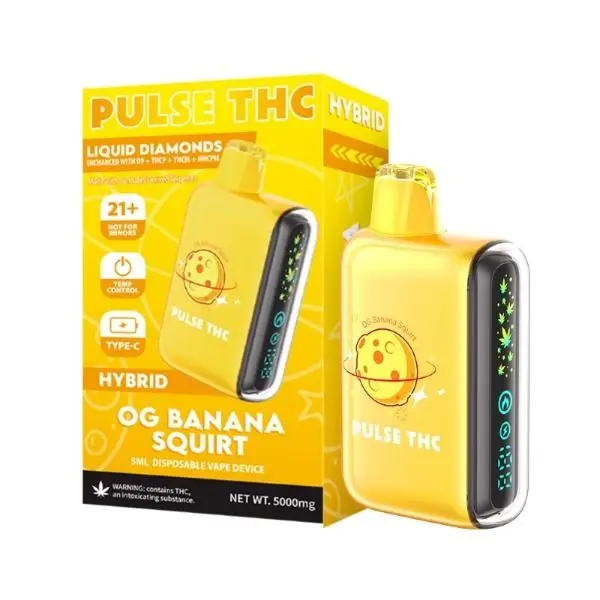Pulse THC-A Liquid Diamonds Disposable 5G - Image 5