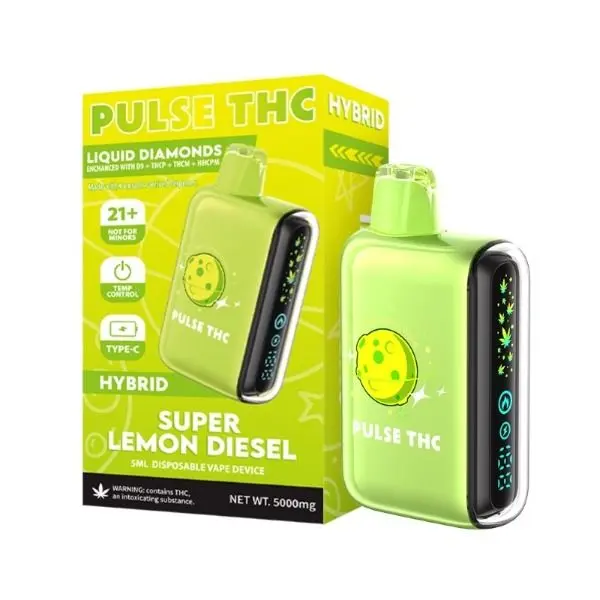 Pulse THC-A Liquid Diamonds Disposable 5G - Image 3
