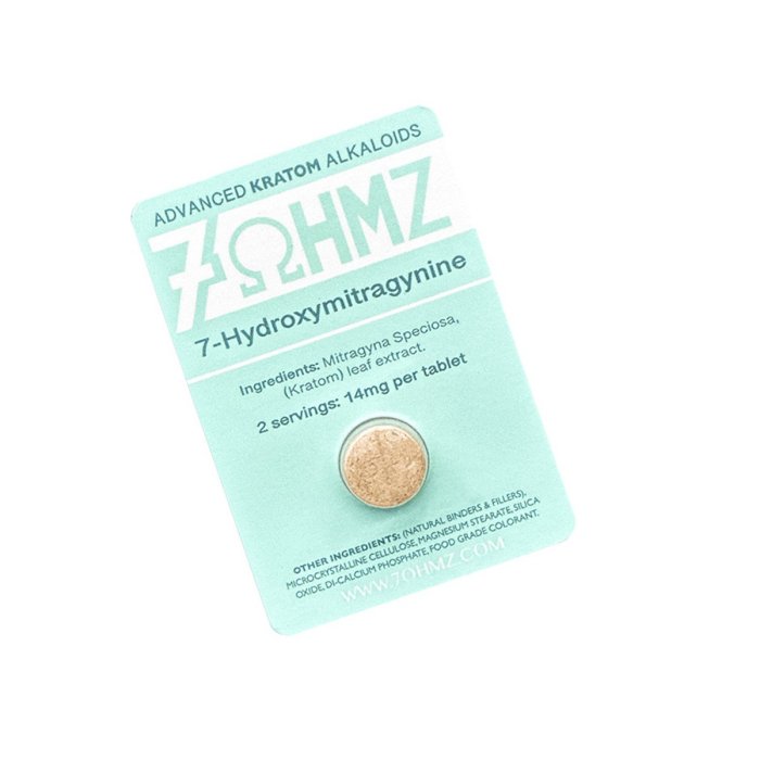 7Ohmz 7OH Hydroxy Advance Kratom Tablet - 14mg - 1 Counts Per Pack
