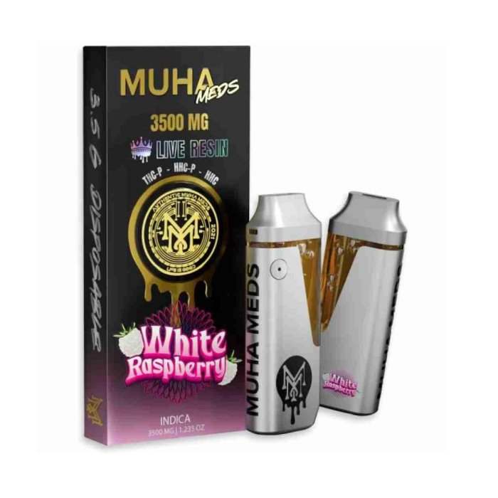 Muha Meds Melted Diamonds Delta 9+Thc-A Disposable - 3.5 Gram - Image 12