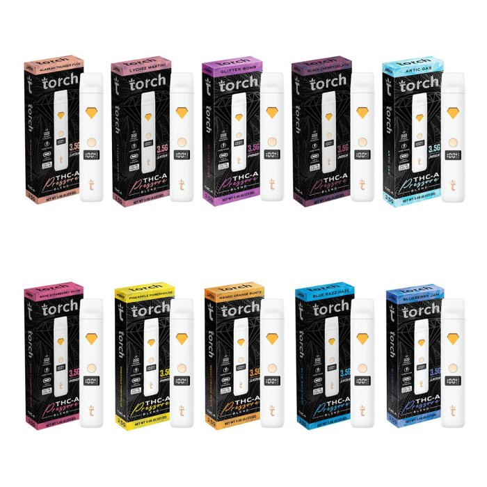 Torch Pressure Blend Delta 8 - THC-A - THC-P - HHC-P Disposable - 3.5 Grams