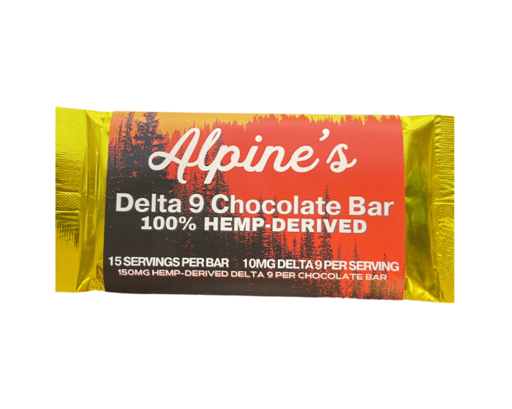 Alpine's Delta 9 Chocolate Bar 150mg