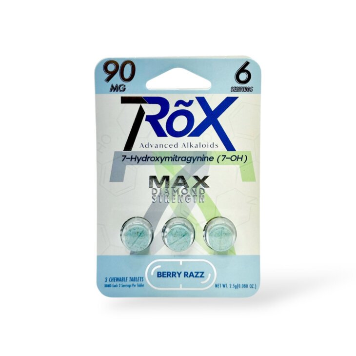 7RõX 7OH Tablets 30mg 3pc – Berry Razz