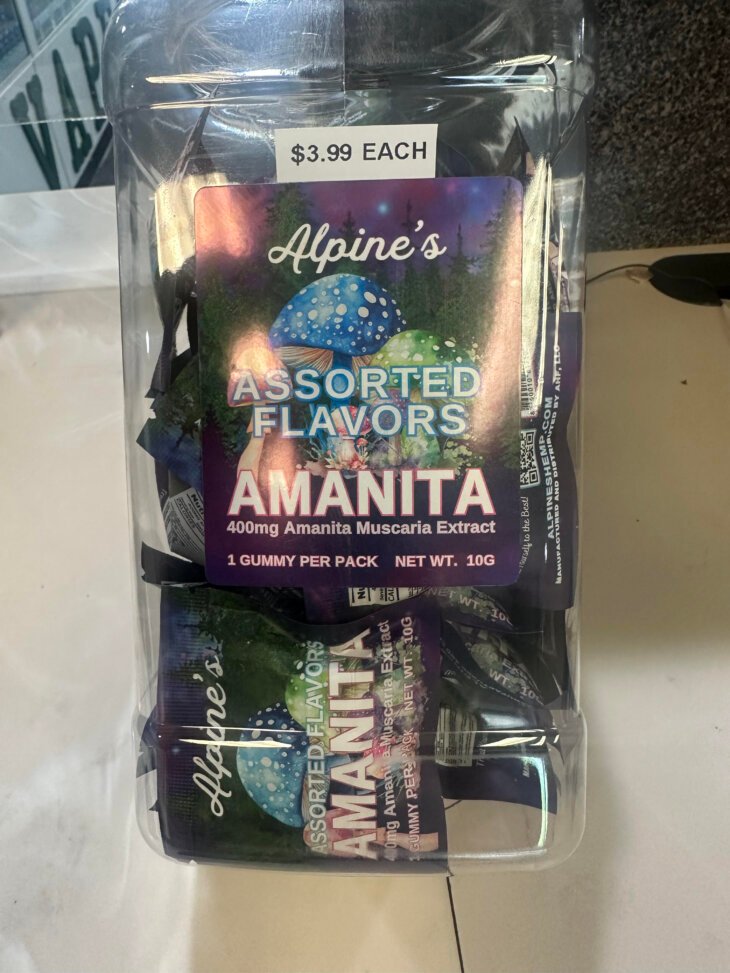 Alpine's AMANITA 400MG Gummy Assorted Flavors