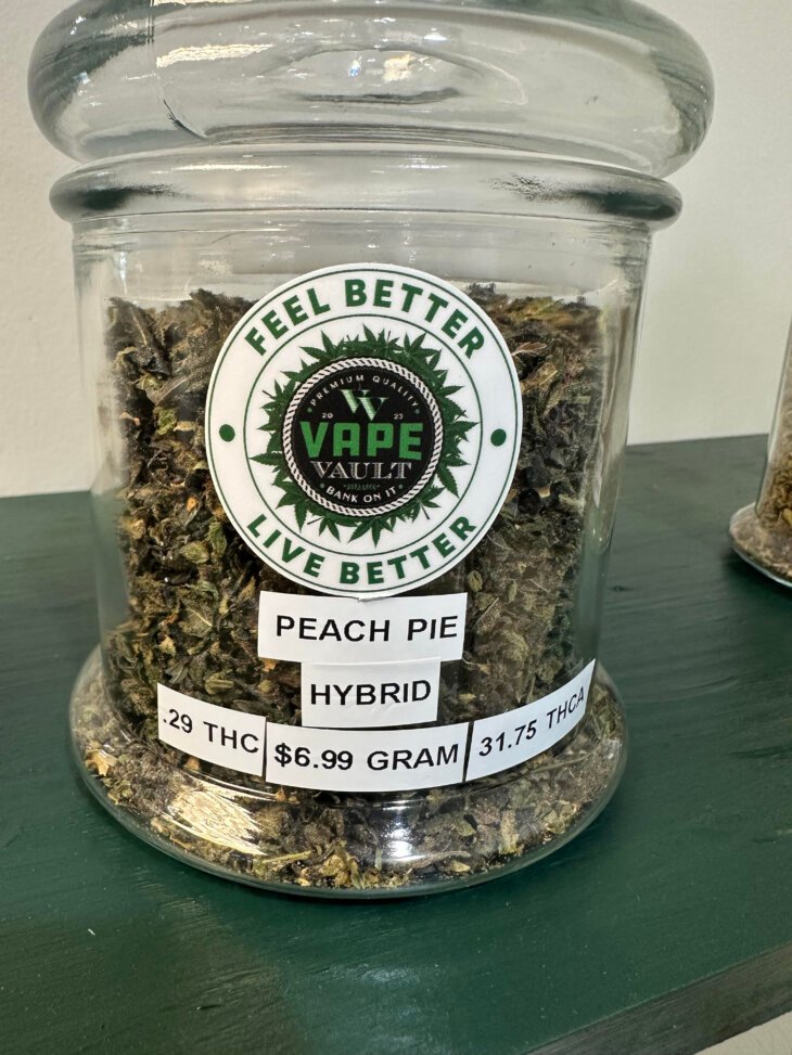 Peach Pie THCA Trim
