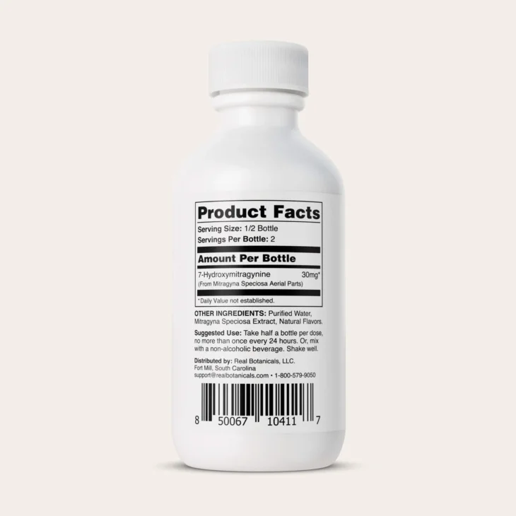 Real Botanicals 7-Hydro Shot 30mg per Bottle - Image 2