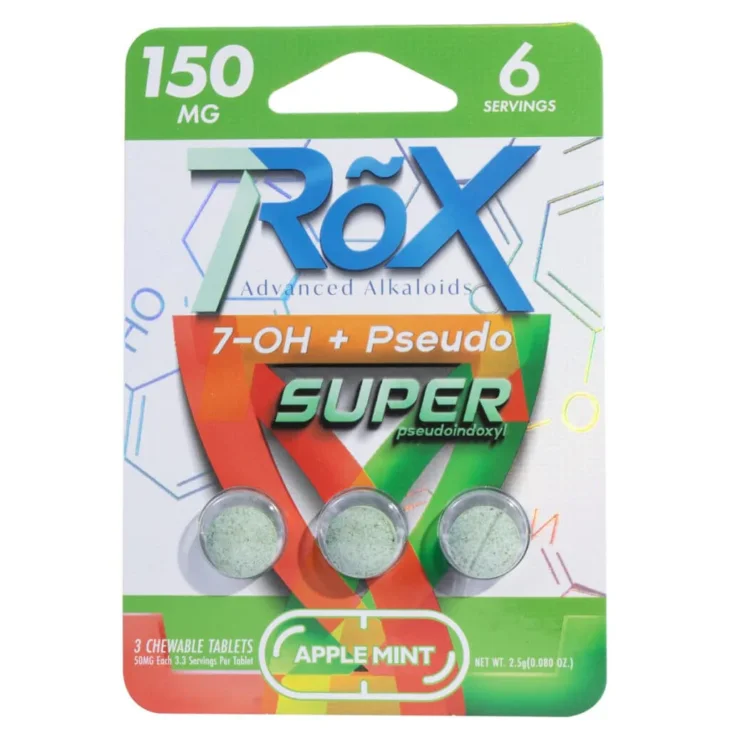 7Rox Super 3pk 150mg Tablets – Apple Mint