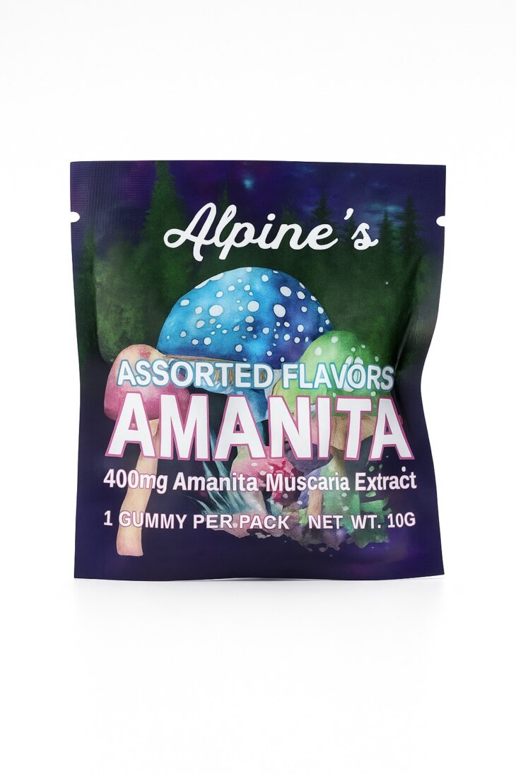 Alpines Amanita 400mg Muscaria Extract Single Pack