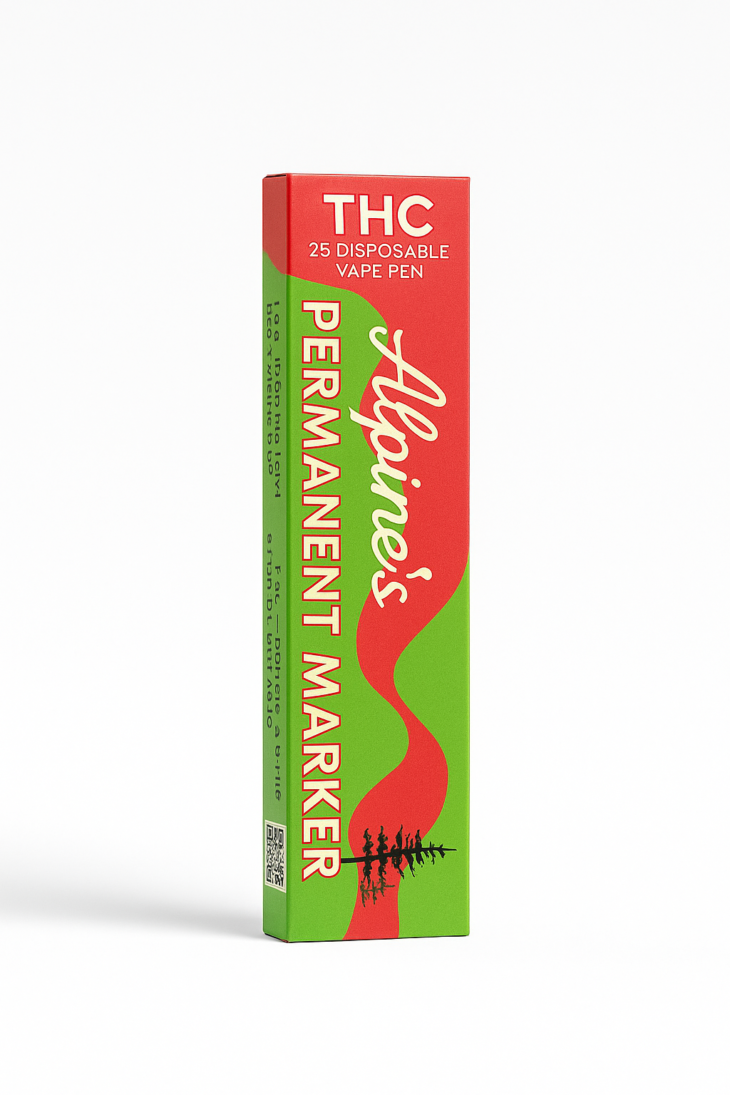 Alpine Pure THCA 2 Gram Vape Pen - Image 6