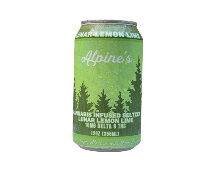 Alpines Sparkling Delta 9 Nano Infused Seltzer - Image 5