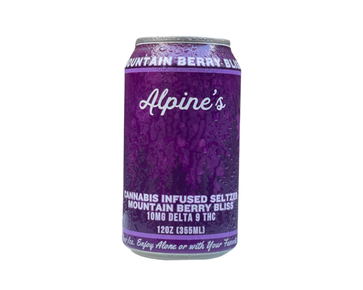 Alpines Sparkling Delta 9 Nano Infused Seltzer - Image 4