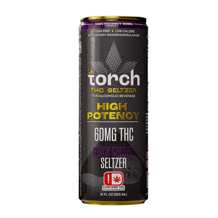 Torch High Potency 60mg THC Seltzer (12oz) - Image 2