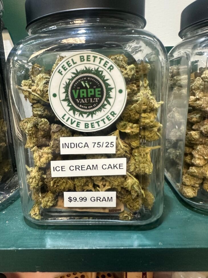Ice Cream Cake Indica 75/25 Flower