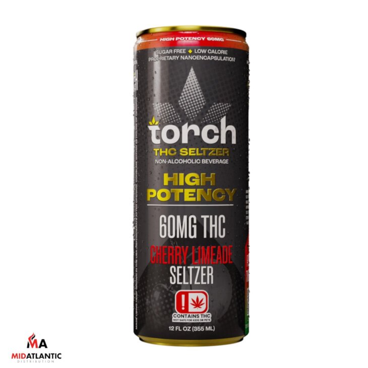 Torch High Potency 60mg THC Seltzer (12oz) - Image 6