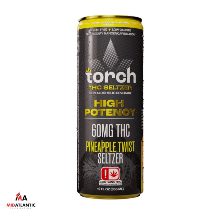 Torch High Potency 60mg THC Seltzer (12oz) - Image 5