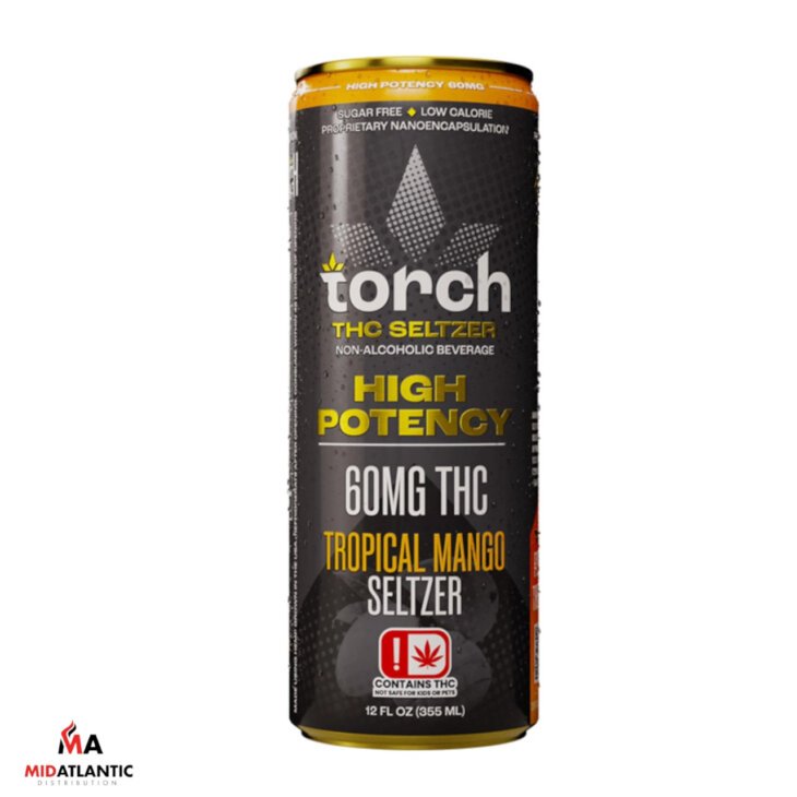 Torch High Potency 60mg THC Seltzer (12oz) - Image 4