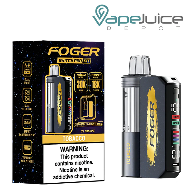 Foger Tobacco Switch Pro Kit 30K Puffs