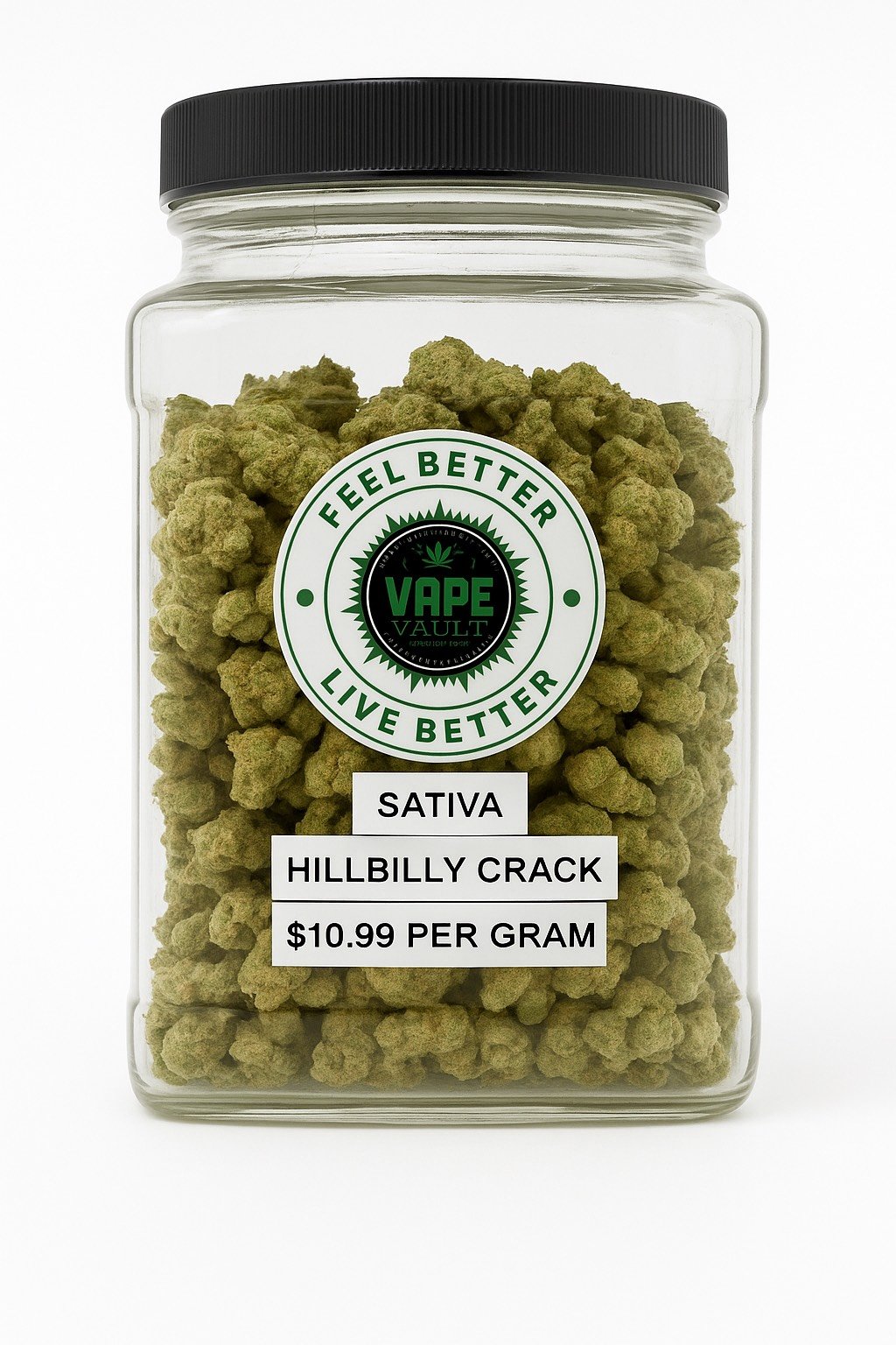 HILLBILLY CRACK THCA FLOWER EXOTIC!