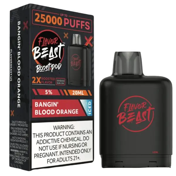 Flavor Beast Boost Pods 25,000 Puffs with FREE Battery - Image 2