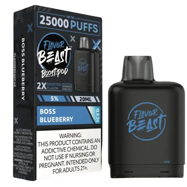 Flavor Beast Boost Pods 25,000 Puffs with FREE Battery - Image 4