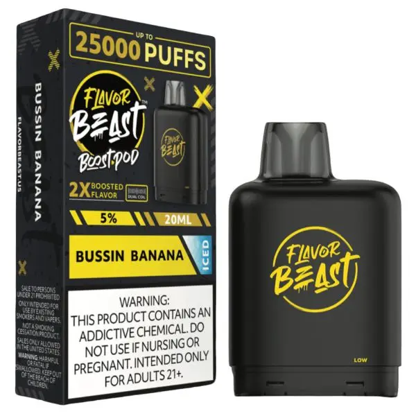 Flavor Beast Boost Pods 25,000 Puffs with FREE Battery - Image 5