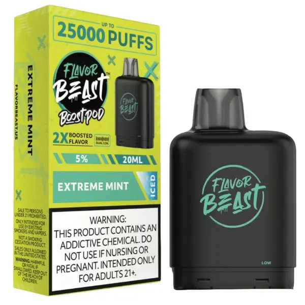 Flavor Beast Boost Pods 25,000 Puffs with FREE Battery - Image 6