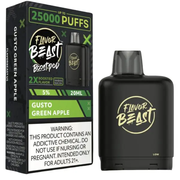 Flavor Beast Boost Pods 25,000 Puffs with FREE Battery - Image 15