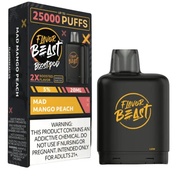 Flavor Beast Boost Pods 25,000 Puffs with FREE Battery - Image 14