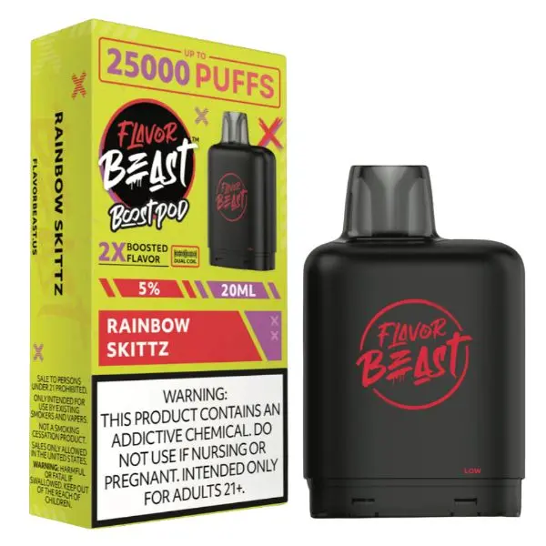 Flavor Beast Boost Pods 25,000 Puffs with FREE Battery - Image 12