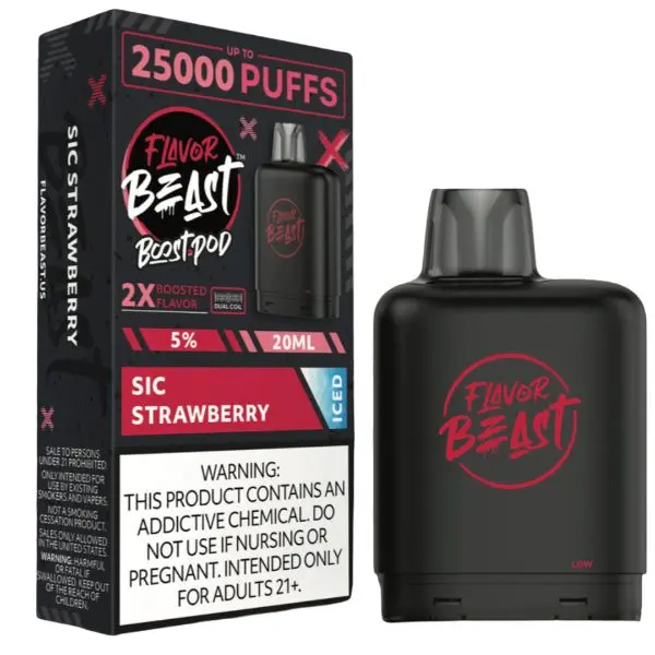 Flavor Beast Boost Pods 25,000 Puffs with FREE Battery - Image 11